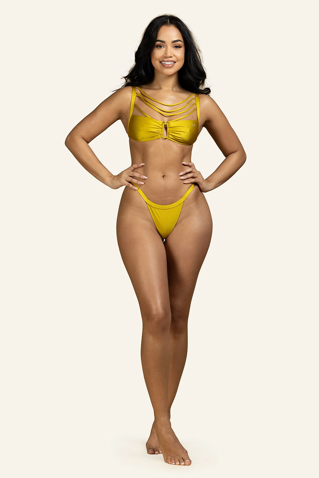 Anya Cheeky Bottom Chartreuse