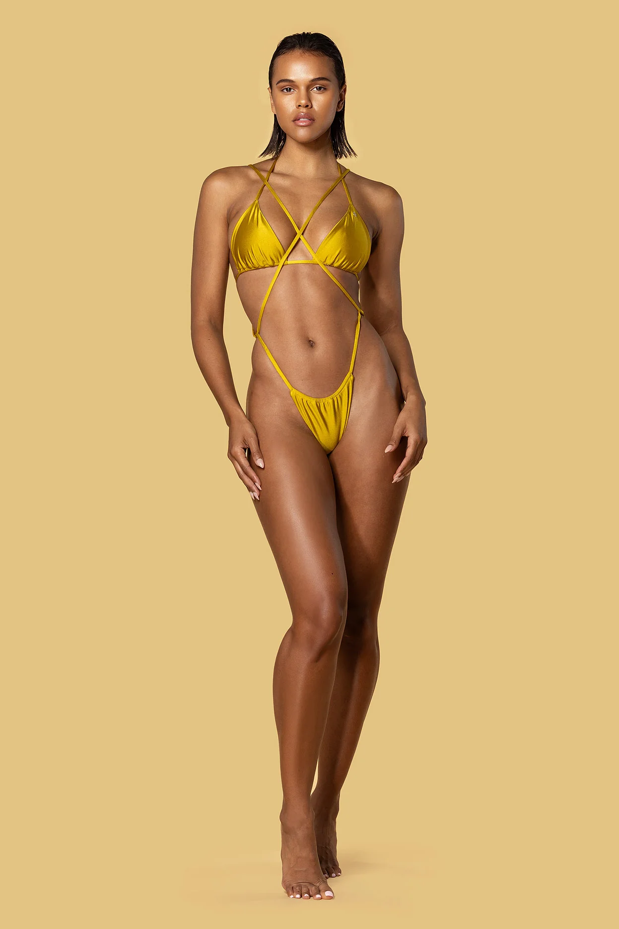 Zia Cheeky Bottom Chartreuse - Image 3